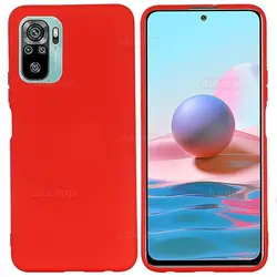 قاب سیلیکونی اورجینال شیائومی Redmi Note 10 / Note 10s (اصلی مدل پاک‌کنی)