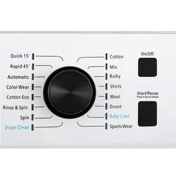 ماشین لباسشویی پاکشوما مدل TFU-94407 ظرفیت 9 کیلوگرم سفید