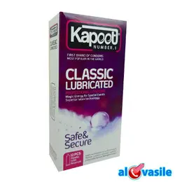 کاندوم کلاسیک کاپوت 12 عددی kapoot Classic Lubricated