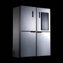 یخچال فریزر استیلون دور این دور نقره ای