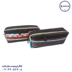 جامدادی جاجیم ۲ زیپ