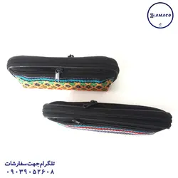 جامدادی جاجیم ۲ زیپ