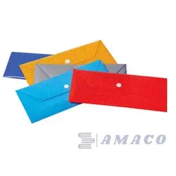 پوشه دکمه دار ملخی