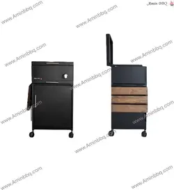 باربیکیو با کابینت AMINBBQ-BFC-051 - امین باربیکیو