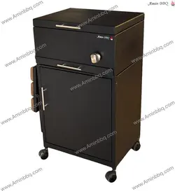 باربیکیو با کابینت AMINBBQ-BFC-051 - امین باربیکیو