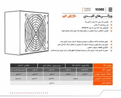 منبع تغذیه FATER VS300 - آراویژن