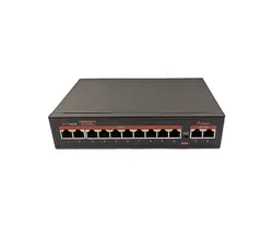 سوئیچ 10 پورت PoE مکسرون مدل MSW-2010FP-2FL-120I - آراویژن