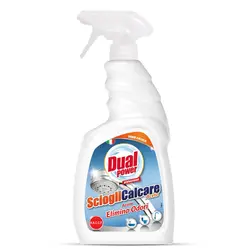 اسپری چندمنظوره سرویس بهداشتی Dual Power مدل Sciogli calcare Aceto حجم 750 میلی