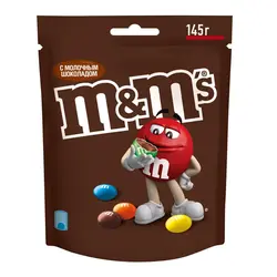 اسمارتیز شکلاتی ام اند امز m&m's بسته 145 گرمی
