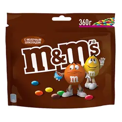 اسمارتیز شکلاتی ام اند امز m&m's بسته 360 گرمی
