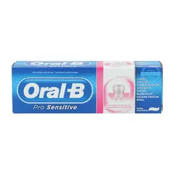 خمیردندان اورال‌بی پرو سنستیو Pro Sensitive مدل Professional Sensitivity حجم 75 میلی ضد