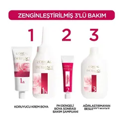 رنگ‌ موی شماره 3 لورال رنگ شاه بلوط تیره سری Excellence