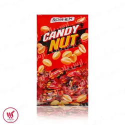 شکلات کاکائویی کندی نات قرمز روشن Candy Nut بسته 1 کیلویی