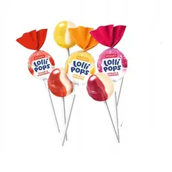 آبنبات چوبی روشن Lolli pops بسته 48 عددی