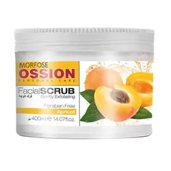 اسکراب دست و صورت مورفوس Morfose Ossion با رایحه زردآلو حجم 400 میلی