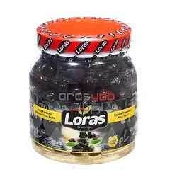زیتون چروک لوراس Loras سیاه وزن 1100 گرم