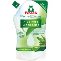 مایع دستشویی Frosch پاکتی با رایحه آلوئه ورا حجم 500 میلی