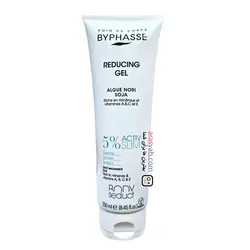 ژل چربی سوز بایفاس Byphasse حاوی عصاره جلبک دریایی و سویا حجم ۲۵۰ میل