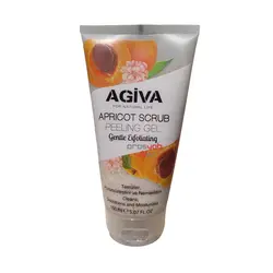 اسکراب لایه بردا آگیوا Agiva با رایحه زردآلو حجم 150 میل