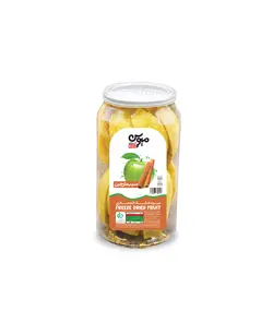 سیب سبز دارچین پفکی خشک آنامیوس(Freeze dried apple)-1000گرم