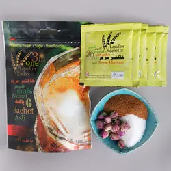خاکشیر آماده با گل رز