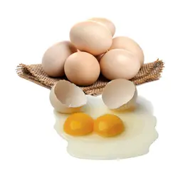 تخم مرغ دو زرده صبحینک 1 عددی