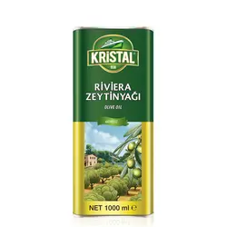 روغن زیتون کریستال حجم 1000 میلی‌لیتر