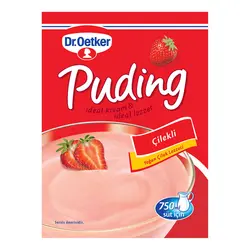 پودر پودینگ دکتر اوتکر با طعم توت‌فرنگی