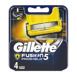 تیغ یدک ژیلت مدل Fusion5 ProShield بسته 4 عددی