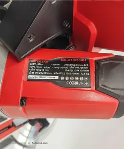 مشخصات اره فارسی بر لیزری ۲۱۰ میلی متری محک مدل MS-210/300H - فروشگاه انبرچه