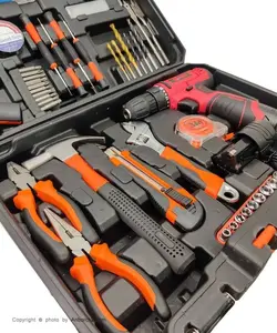 دریل پیچ گوشتی شارژی ادون با ابزار مدل ED-40L-TZ