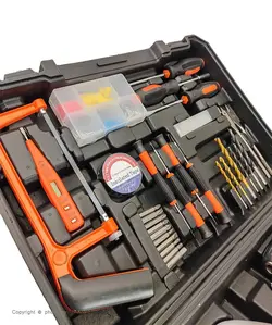 دریل پیچ گوشتی شارژی ادون با ابزار مدل ED-40L-TZ