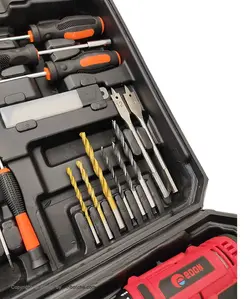 دریل پیچ گوشتی شارژی ادون با ابزار مدل ED-40L-TZ