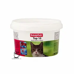 مولتی ویتامین تاپ تن Top 10 بیفار گربه