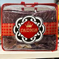پتو پارمیس مدل گلفام کد 003 یکنفره سایز 160×220 سانتی متر