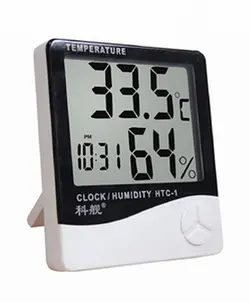 رطوبت سنج و دماسنج بدون سیم HTC1
