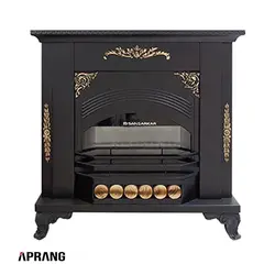 بخاری گازی شومینه دکوراتیو 280 سنگرکار مدل آگاتا-AGATA