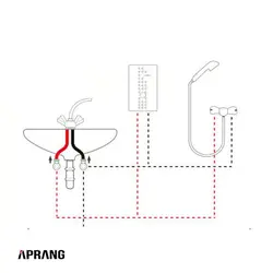 آبگرمکن برقی بدون مخزن زودجوش ویتو veito مدل Flow