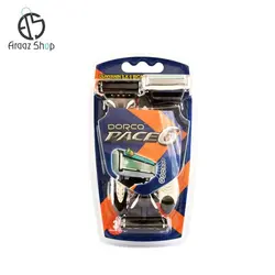خودتراش چندبارمصرف دورکو مدل PACE 6 بسته 3 عددی