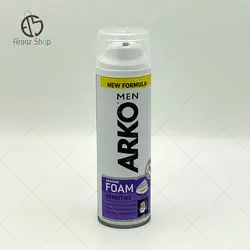 فوم اصلاح آرکو مدل SENSITIVE حجم ۲۰۰ میلی لیتر