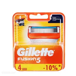 تیغ یدک ژیلت مدل Fusion 5 بسته 4 عددی