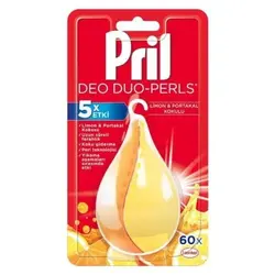 بوگیر جامد ماشین ظرف شویی Pril حاوی رایحه لیمو و پرتقال