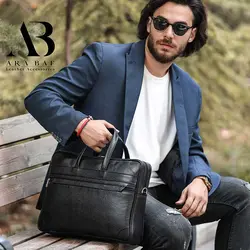 کیف اداری بزرگ مردانه چرم طبیعی - کد 2002