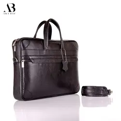 کیف اداری بزرگ مردانه چرم طبیعی - کد 2002