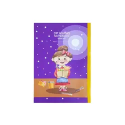 دفتر نقاشی 60 برگ پرونوت پاپکو مدل  MOON RAY