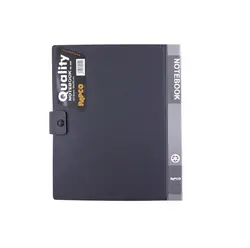 دفتر کلاسوری 200 برگ پاپکو مدل دکمه دار 608