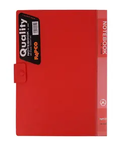 دفتر کلاسوری 200 برگ پاپکو مدل دکمه دار 608