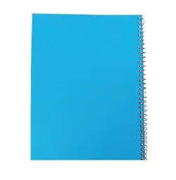 دفتر نقاشی سیمی 50 برگ جلد طلقی تک رنگ مدل 2000