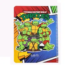 دفتر 60 برگ سیمی وزیری SAM طرح فانتزی