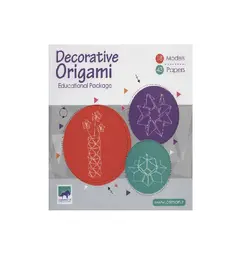 بسته اوریگامی دکوراتیو 18 مدل با 43 برگه سطح متوسط مدل اوریمان